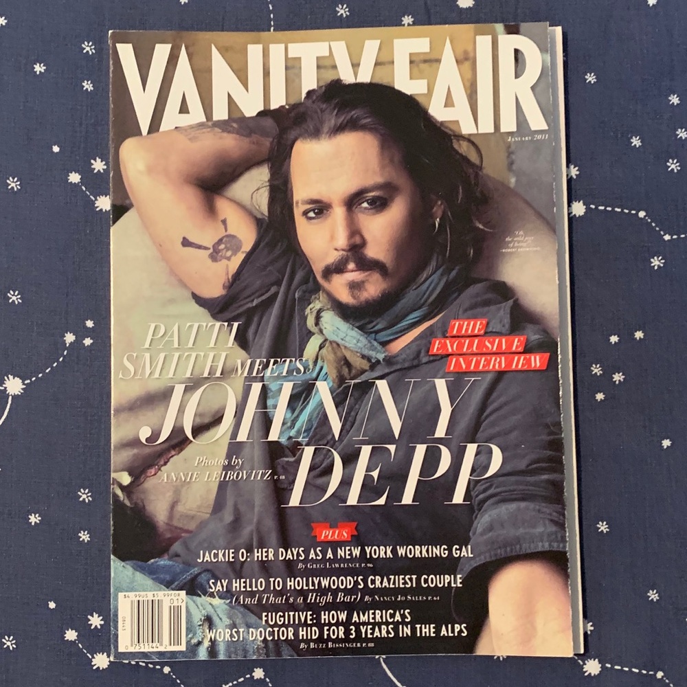 Vintage Vanity Fair Johnny Depp